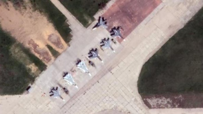 Повітряні сили ЗСУ розповіли, яку техніку зберігали окупанти в «Саках»