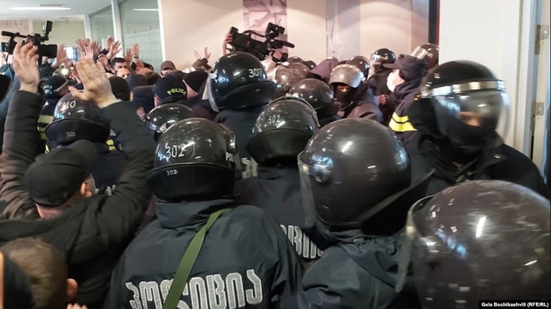 У Грузії затримали лідера партії Саакашвілі