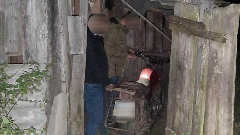 У селі на Волині з підсобного приміщення поцупили мотоцикл