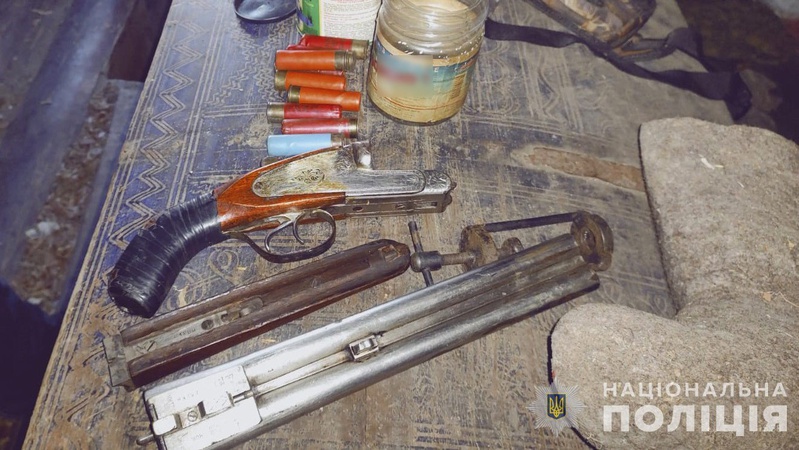 На Волині у будинку п’яного дебошира знайшли незаконні зброю та боєприпаси