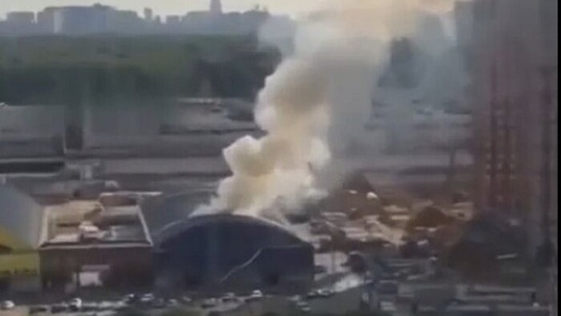 У Москві палають склади, є загиблий