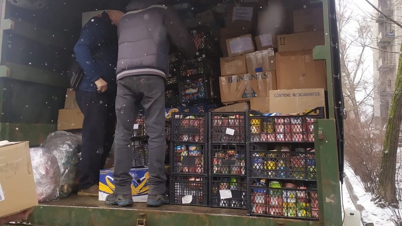 На Луганщину з Волині доставили фуру гуманітарної допомоги. ФОТО