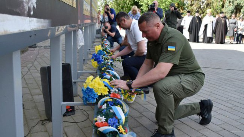 У Луцьку вшанували волинських бійців, які загинули дев’ять років тому під Волновахою