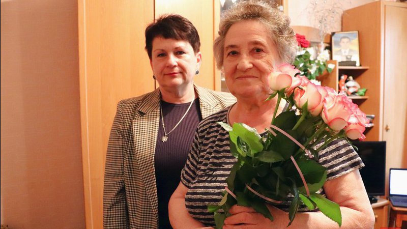 На Волині матір загиблого Героя привітали із 81-річчям