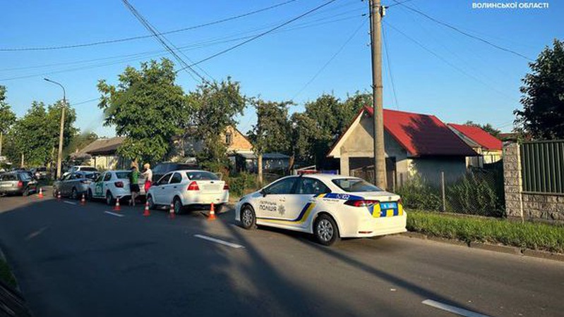 У Луцьку п’яний водій скоїв ДТП: пошкоджені три автівки