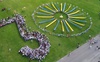 1170 волинян створили найбільший символ 30-річчя Незалежності України