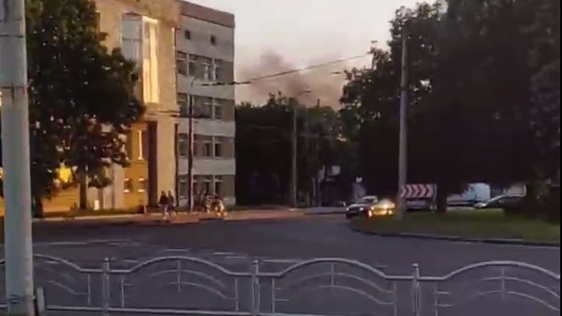 У районі Набережної в Луцьку – пожежа