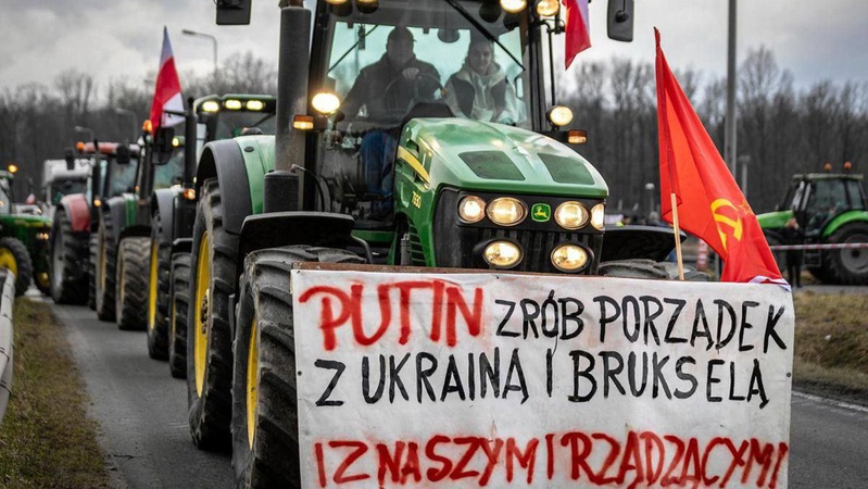 Загрожує 5 років ув’язнення: польському фермеру оголосили підозри за проросійські гасла