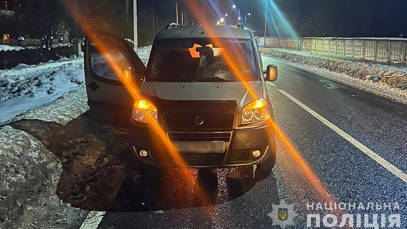 На Волині ДТП: Fiat збив 46-річного пішохода