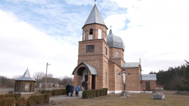 У селі на Волині вперше відбулася церковна служба українською