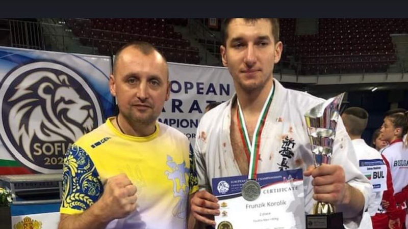 Спортсмен з Волині здобув срібло на чемпіонаті Європи з кіокушинкай карате