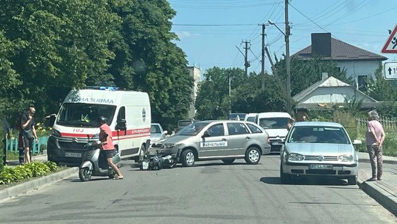 У Рожищі сталася ДТП, є постраждалі