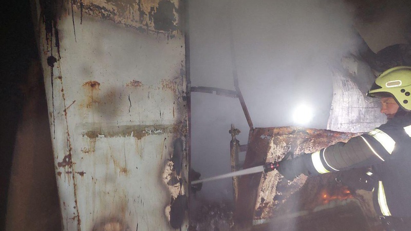 Горіли вагончик та зерносховище: за минулу добу волинські рятувальники ліквідували дві пожежі