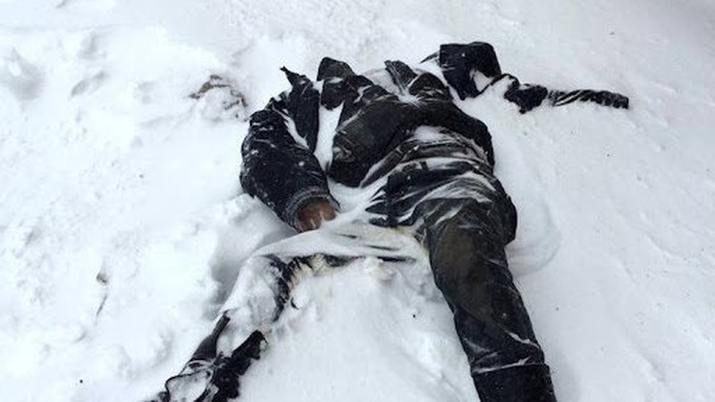 На Волині знайшли замерзлого чоловіка біля власного порога
