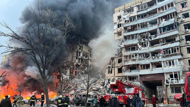 Зеленський назвав міста, які стали мішенями терористів під час масованого ракетного удару