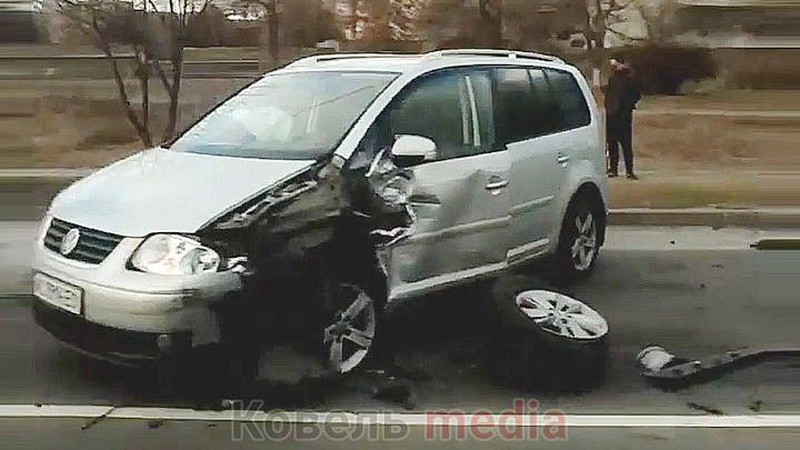 ДТП у Ковелі: на вулиці Володимирській зіткнулися два автомобілі