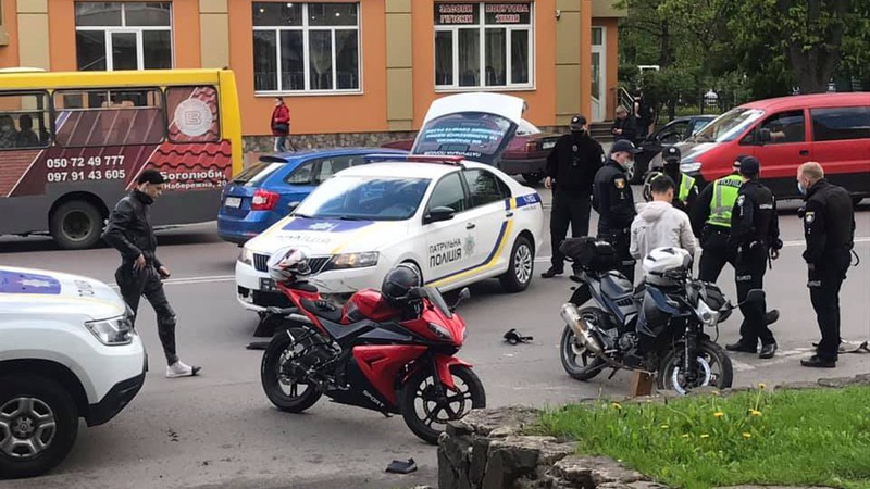 У Луцьку поліцейські збили мотоцикліста, – соцмережі. ФОТО