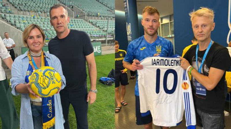 Українські футболісти долучилися до благодійної ініціативи волинських волонтерів