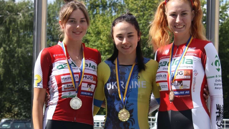 Волинська велосипедистка виборола три золоті медалі на чемпіонаті України