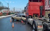 У Луцьку вантажівка наїхала на припаркований Ford: розповіли деталі аварії