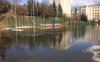 У центрі Луцька затопило майданчик, в який вклали понад мільйон гривень
