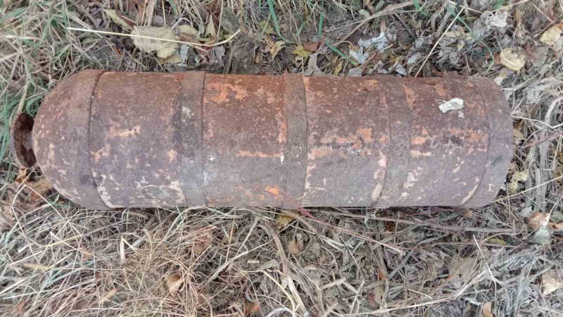 На Волині знищили 7 артилерійських снарядів часів минулої війни