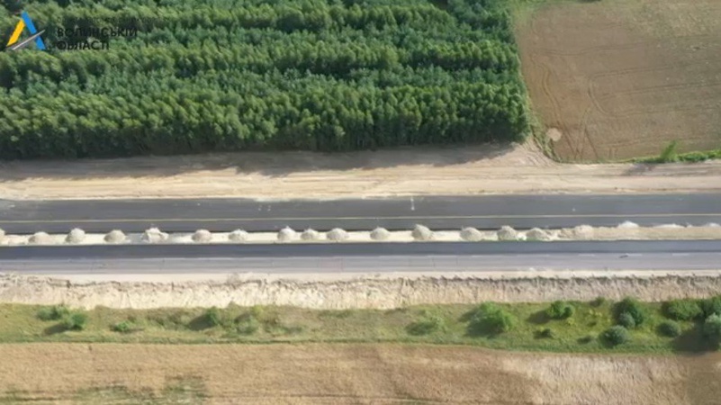 Між селами на Волині відкрили новозбудований проїзд для руху автомобілів