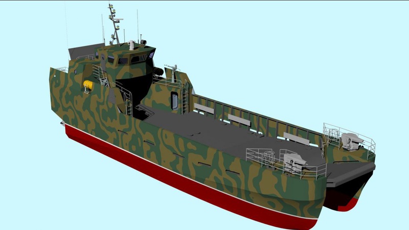 Новий перевізник бронетехніки для ЗСУ: український розробник представив концепт нового десантного катера