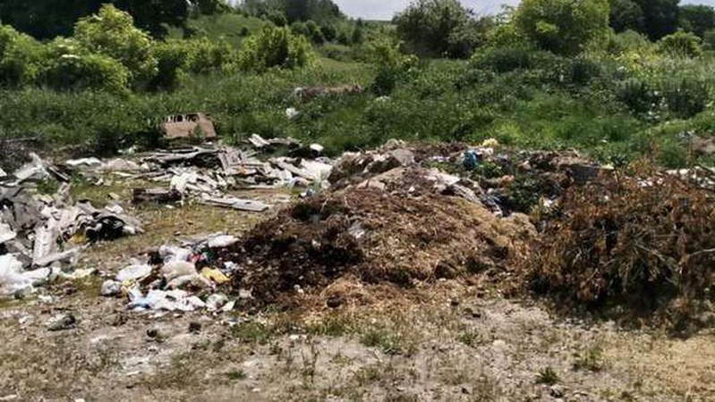 На Волині виявили шість стихійних сміттєзвалищ.ФОТО