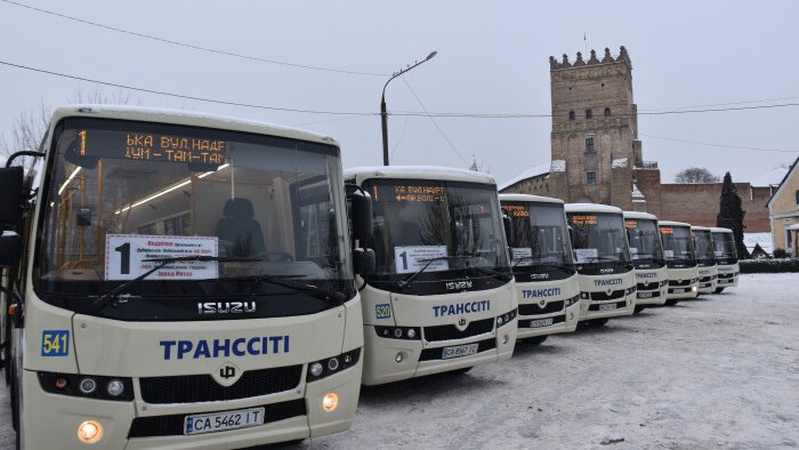 У Луцьку курсуватимуть нові автобуси