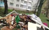 Стихійне сміттєзвалище на вулиці Гулака-Артемовського