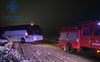 На Волині вночі у заметі застряг автобус з 25 пасажирами.ФОТО