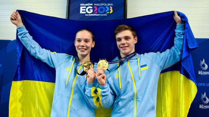 Україна увійшла в трійку найкращих на Європейських іграх-2023