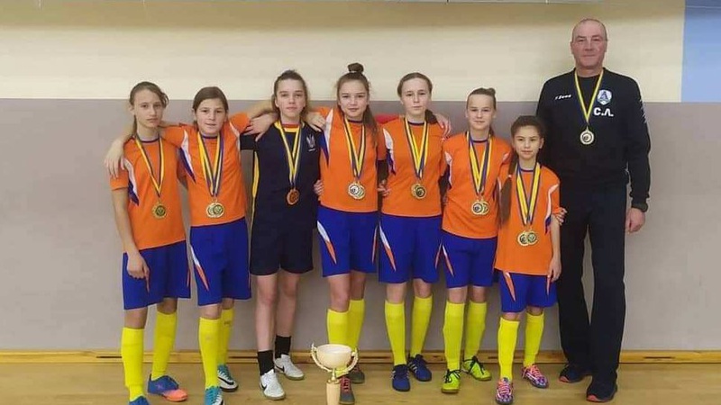 Волинянки стали чемпіонками України з футзалу серед дівочих команд