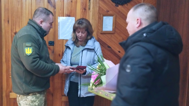 Дружині загиблого військового Валерія Зубчика з Волині вручили орден «За мужність»