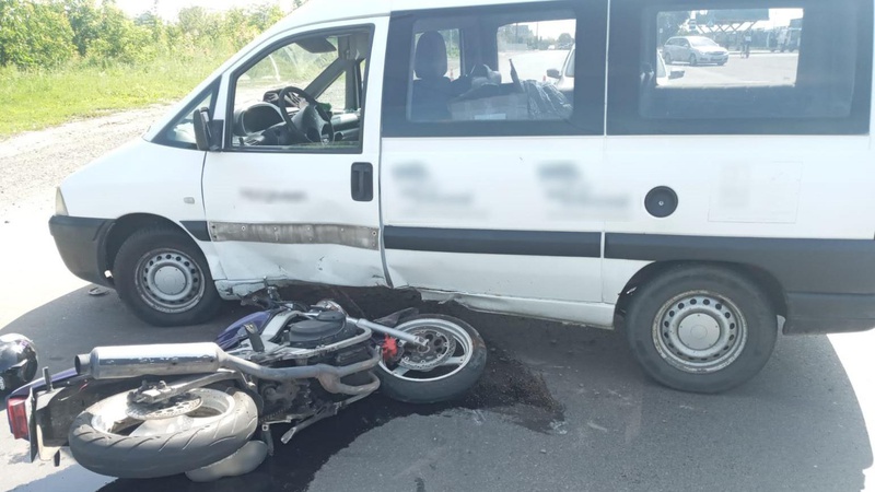 У Луцьку внаслідок аварій за участю мотоциклістів постраждало троє людей