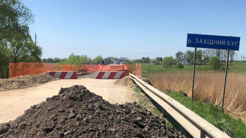 Тимчасовий міст на ділянці дороги «Львів-Луцьк» планують встановити до кінця червня