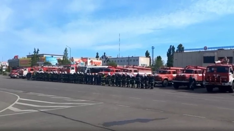 Окупанти викрали в Енергодарі начальника пожежної частини, бійці ДСНС вийшли на протест