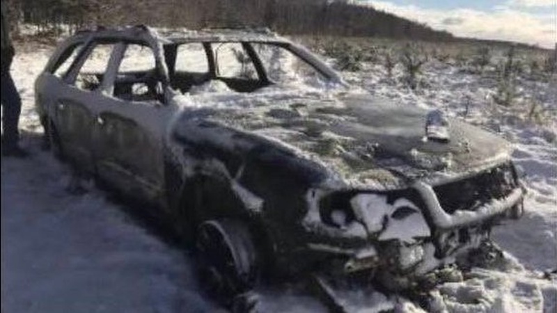 Авто, на якому хлопець збив на смерть 19-річну волинянку, знайшли спаленим у лісі
