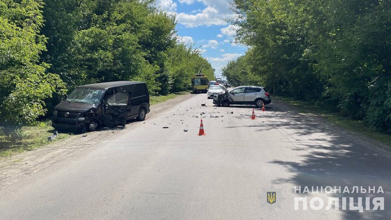 У двох районах на Волині трапилися ДТП із постраждалими