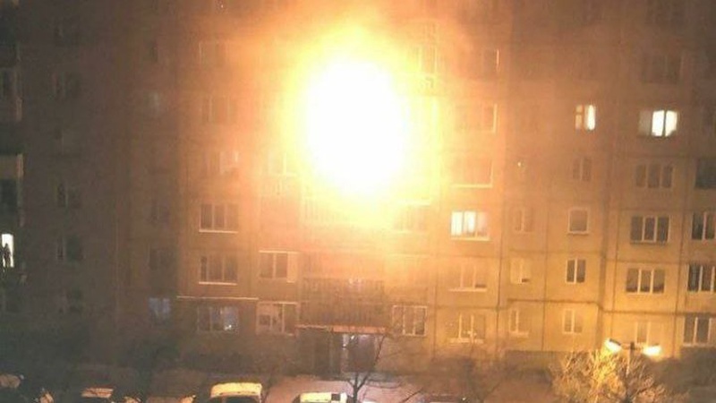 Пожежа на Кравчука у Луцьку: з будинку евакуювали 45 людей
