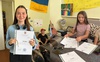 Юні волонтери з Рожища отримали відзнаки від Білоруського добровольчого корпусу