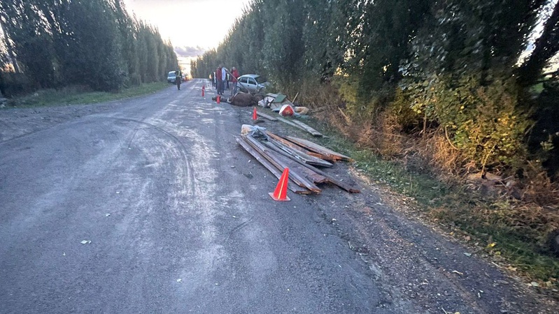 У Луцькому районі легковик зіткнувся з підводою: є постраждалий. ФОТО