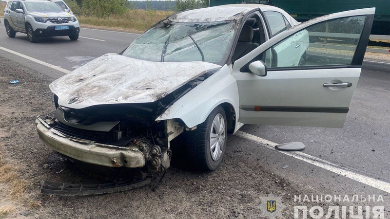 Волинянин на викраденому автомобілі скоїв ДТП. ФОТО