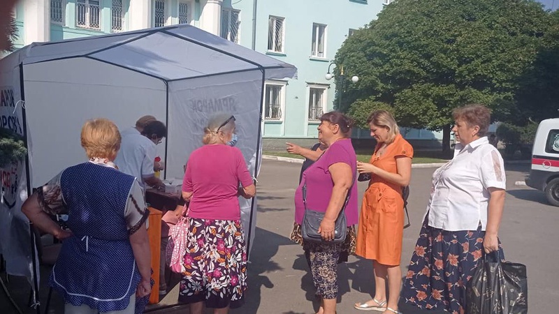У Нововолинську медики виявили на вулиці 41 хворого. ФОТО