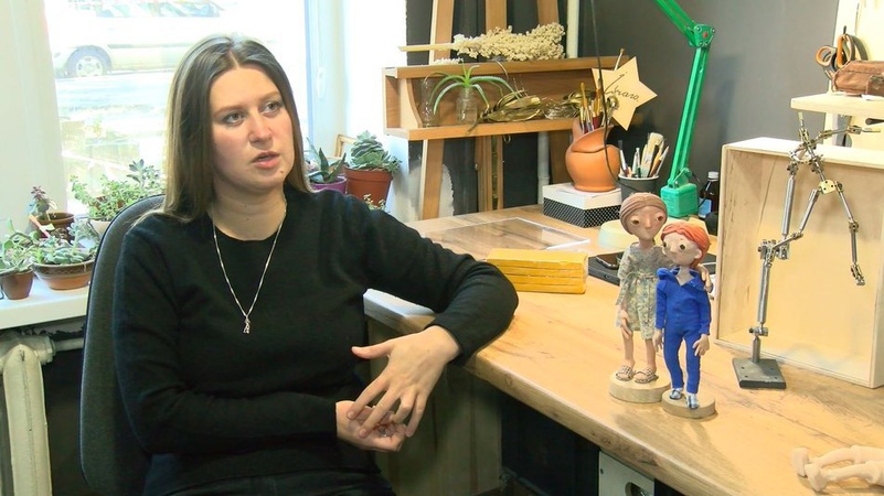 Художниця-лялькарка з Луцька створює силіконові персонажі для мультфільмів
