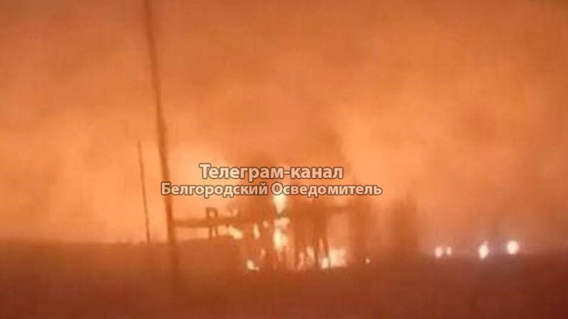 У Бєлгородській області пожежа на заводі, що обслуговує Керченський міст