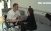 Військовий, який працював і одружився у Луцьку, опановує протези