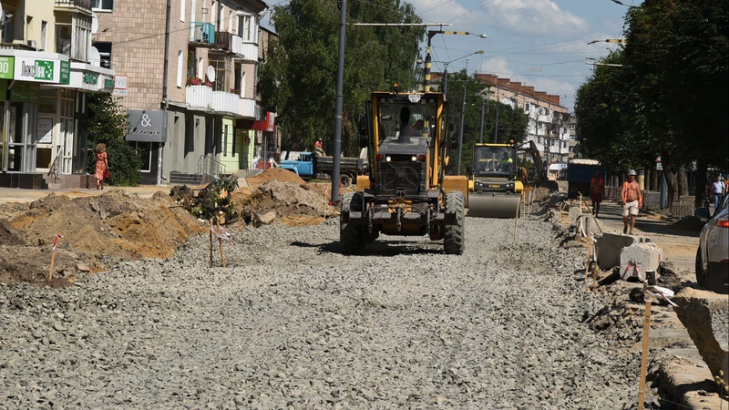 У Луцьку відзвітували про хід ремонту дороги на проспекті Волі. ФОТО