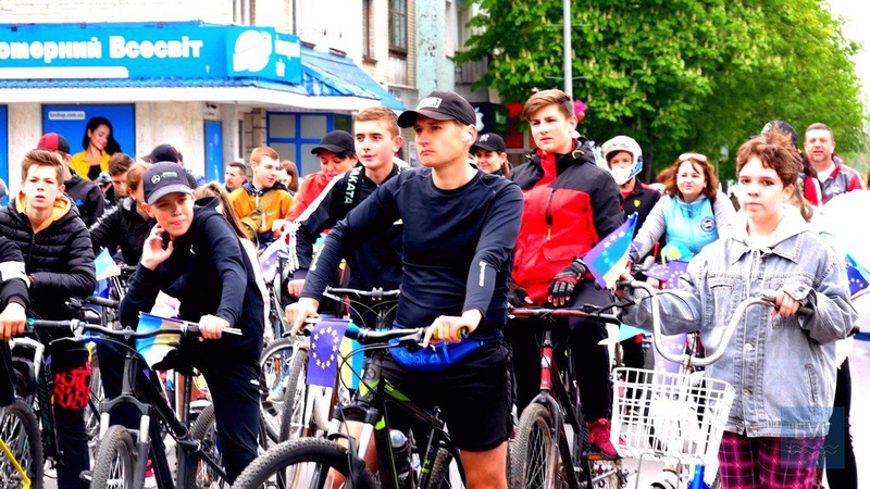 У Володимирі відбувся велопробіг вулицями міста